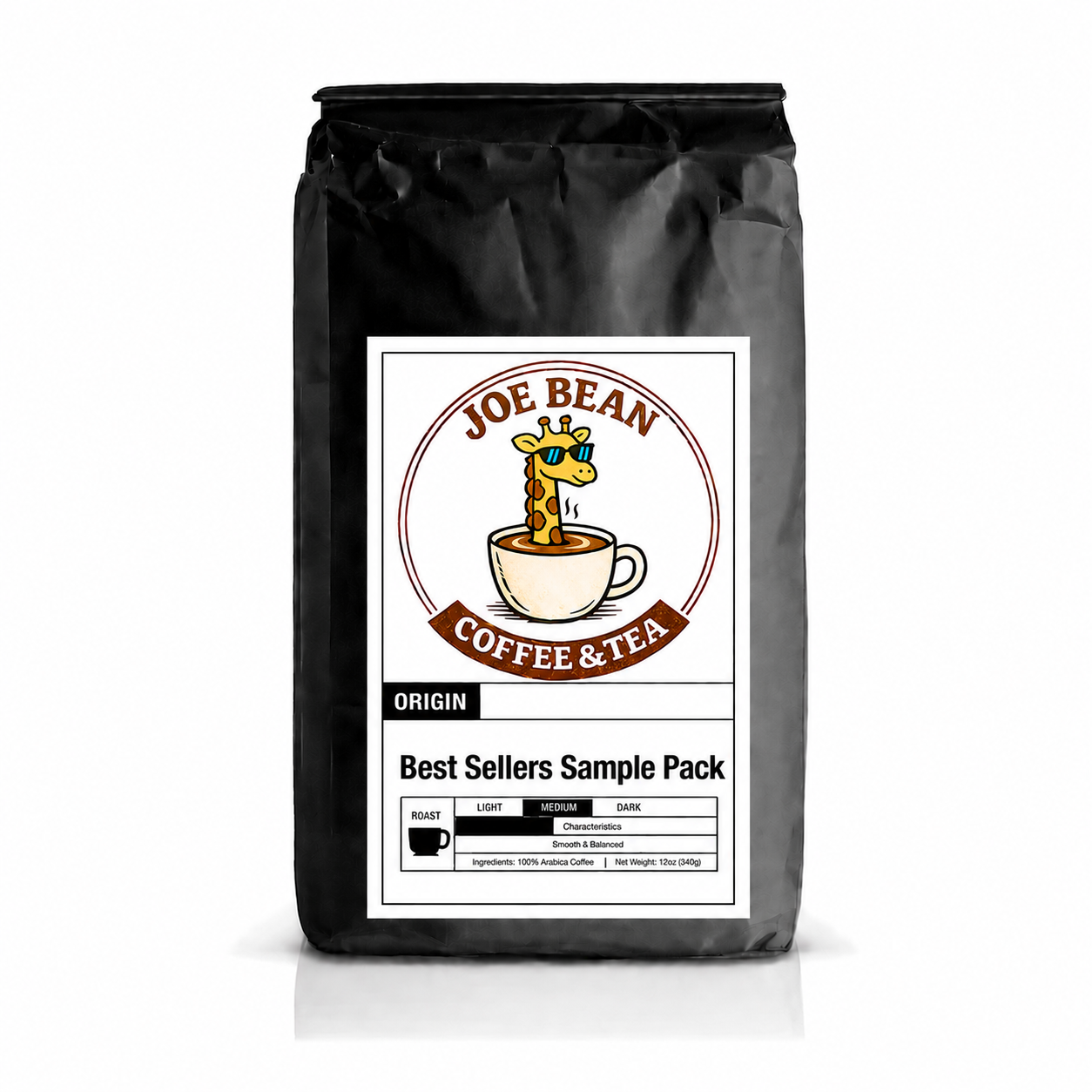 Best Sellers Sample Pack: 6Bean, Cowboy, Breakfast, Peru, Mexico, Bali