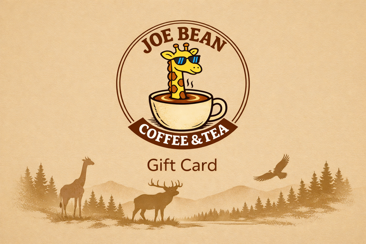 Joe Bean Gift Card