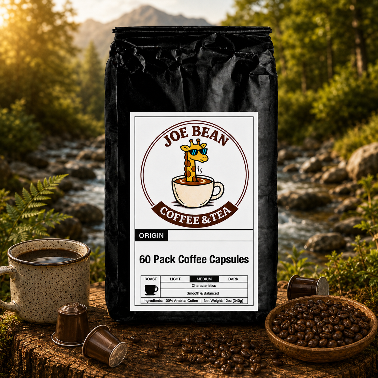 60 Pack Single Serve Coffee Capsules